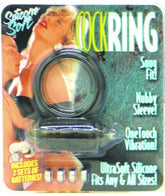 Cock Ring Silicone Soft Snug Fit 1 Touch Vibration - - Vibrating Cock Rings